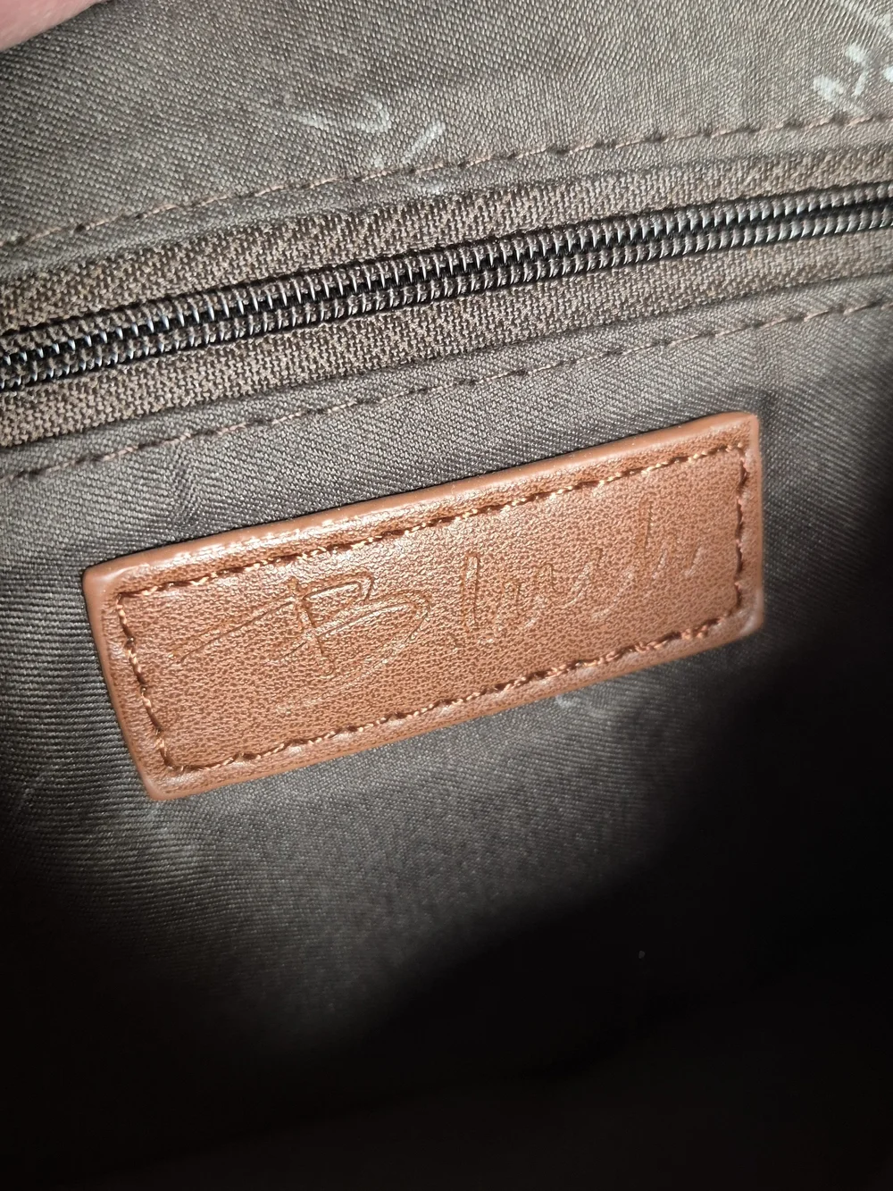 Olive Green Women's Shoulder Bag - Picture 8 of 10